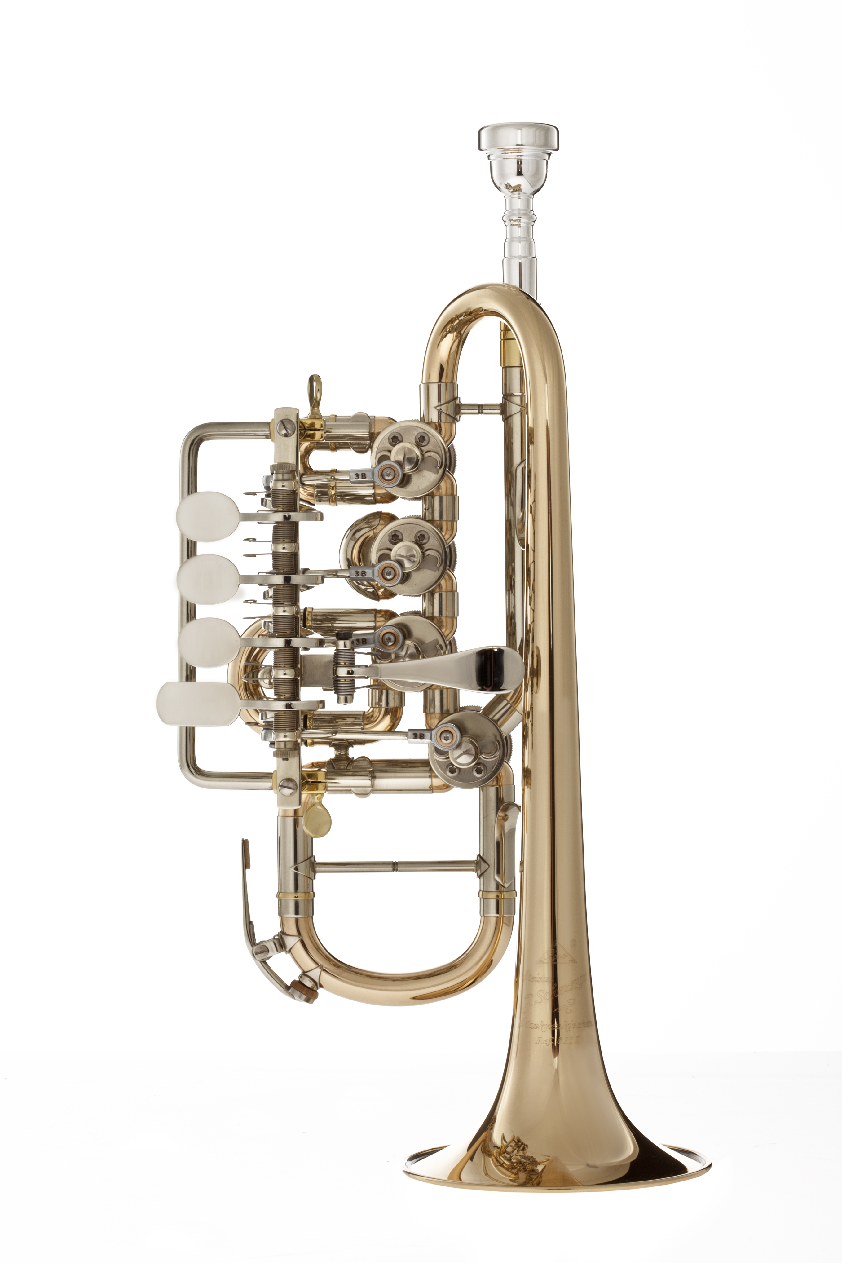 Scherzer - JS - 8111G - 1 - 0D - Blechblasinstrumente - Trompeten mit Drehventilen | MUSIK BERTRAM Deutschland Freiburg